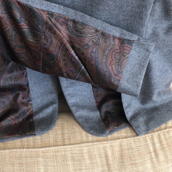 Lauren Ralph Lauren gray sport coat blazer - Picture 3 of 9